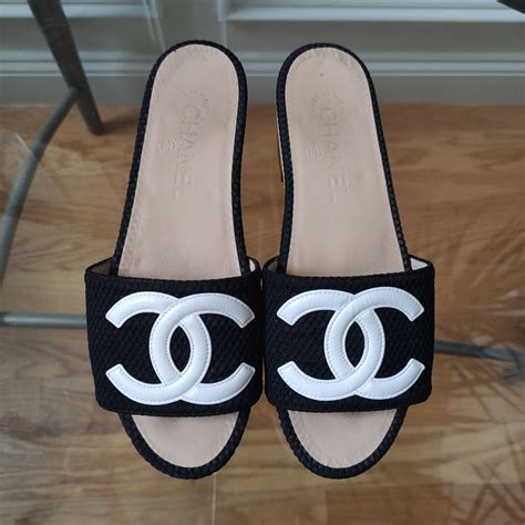 chanel mule slide|Chanel slides price.